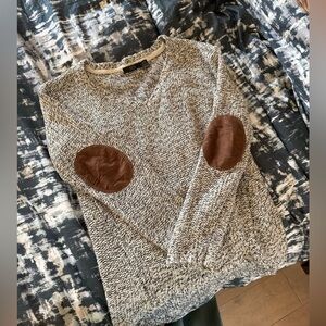 Like New RD Style sweater with elbow patches